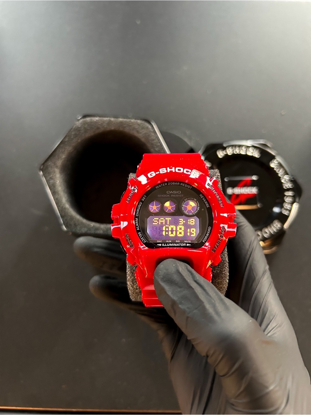 Casio G-SHOCK Digital Watch in Red